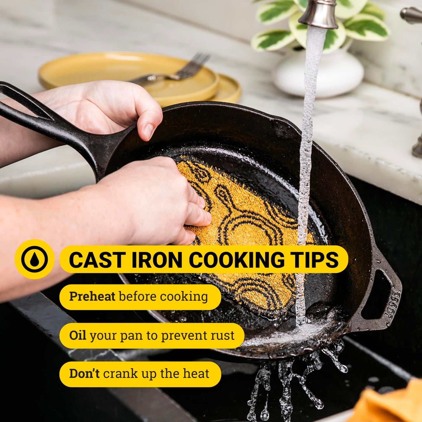 Lodge Cast Iron Skillet – Pre-Seasoned