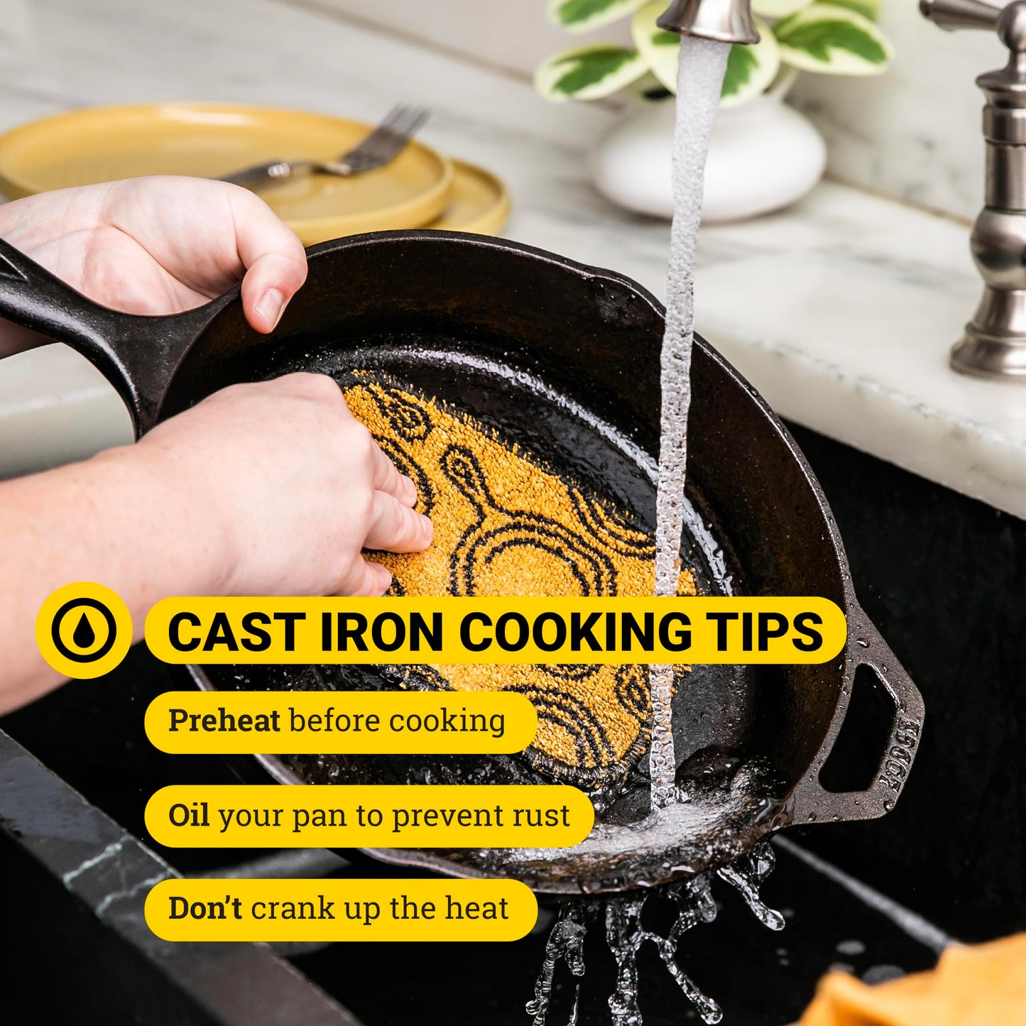 Lodge Cast Iron Skillet – Pre-Seasoned