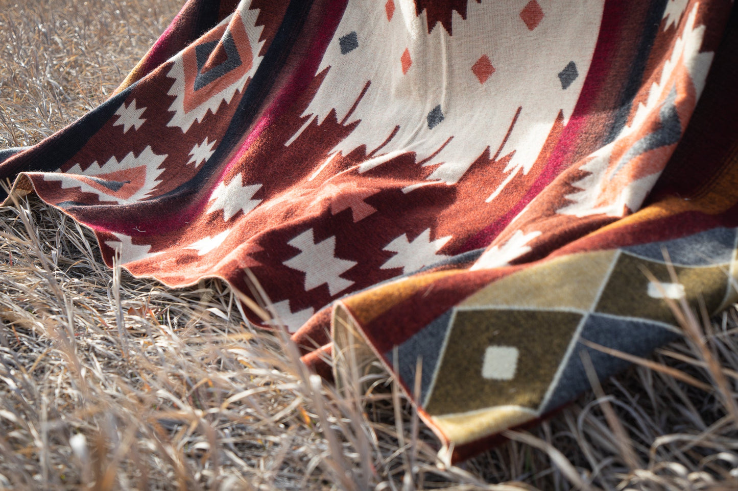 Alpaca Wool Blanket - Western