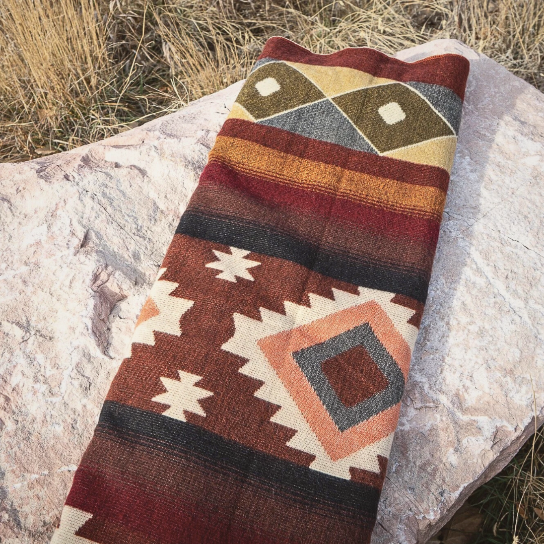 Alpaca Wool Blanket - Western