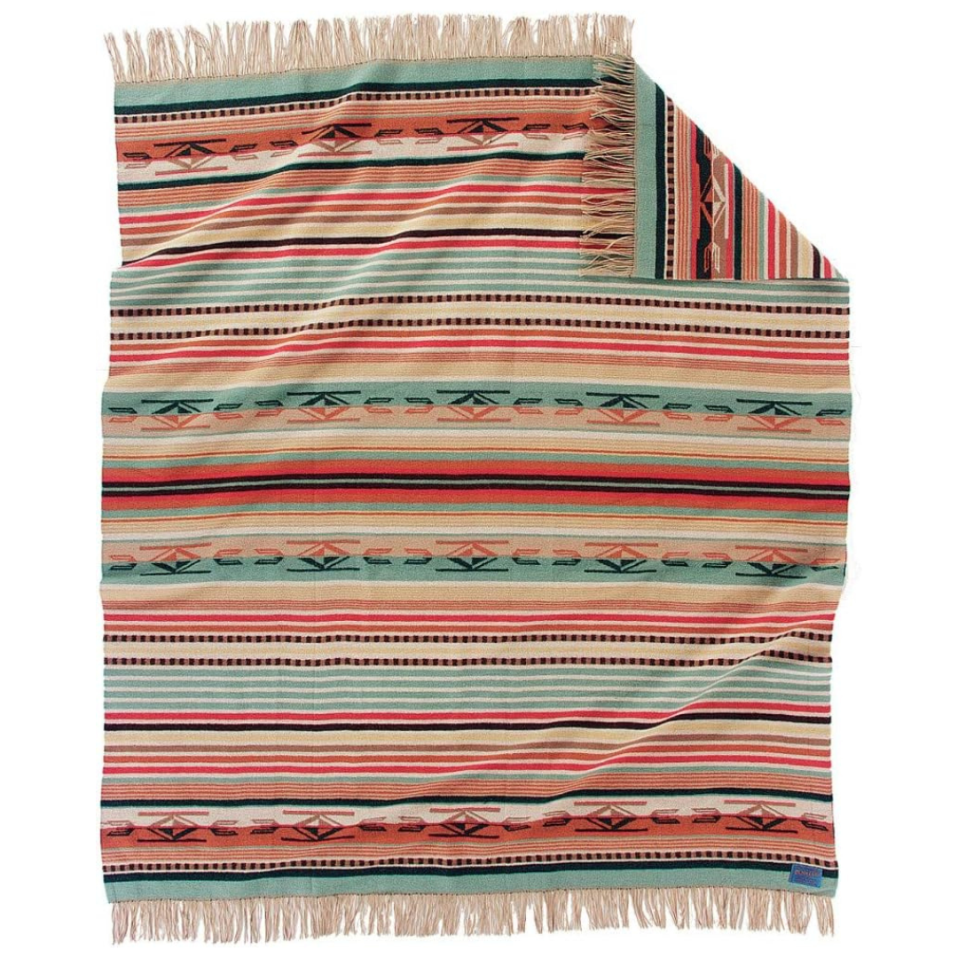 Pendleton Quill Basket Chimayo Fringed Throw